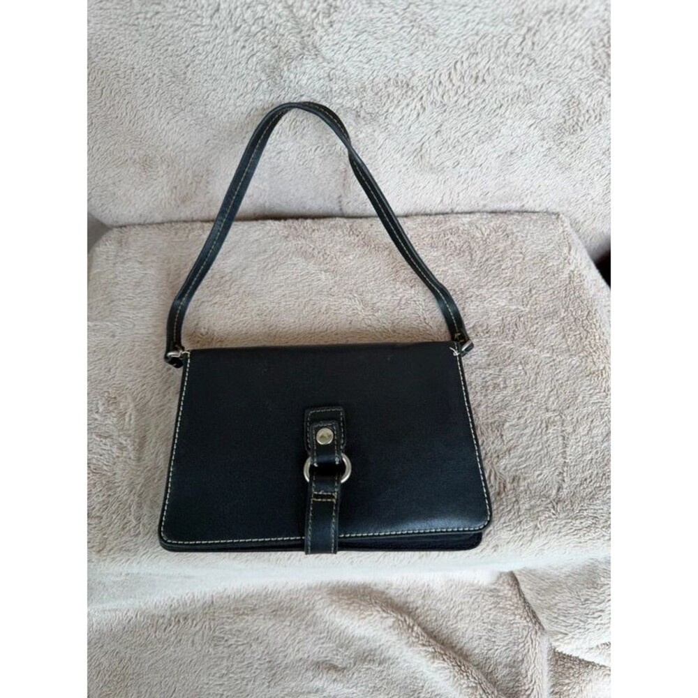Nine West Black Vintage Y2K Wallet on Chain Shoulder Bag Clutch